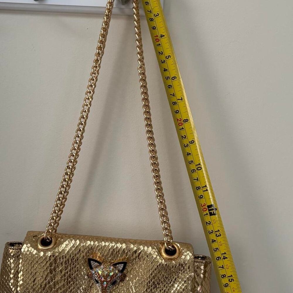 Betsey johnson gold bag - Picture 6 of 7